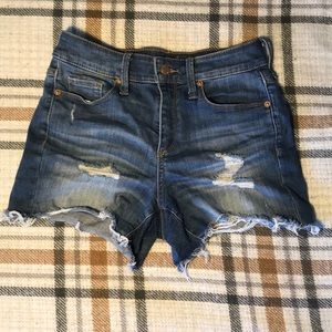 Ripped Jean shorts